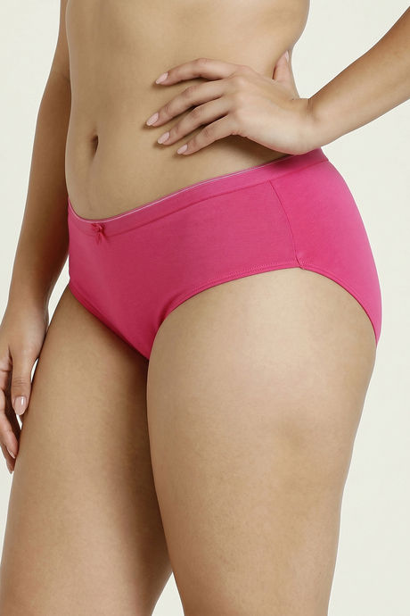Zivame Anti-Microbial Low Rise Full Coverage Hipster Panty (Pack of 3) - Multicolor — image 7